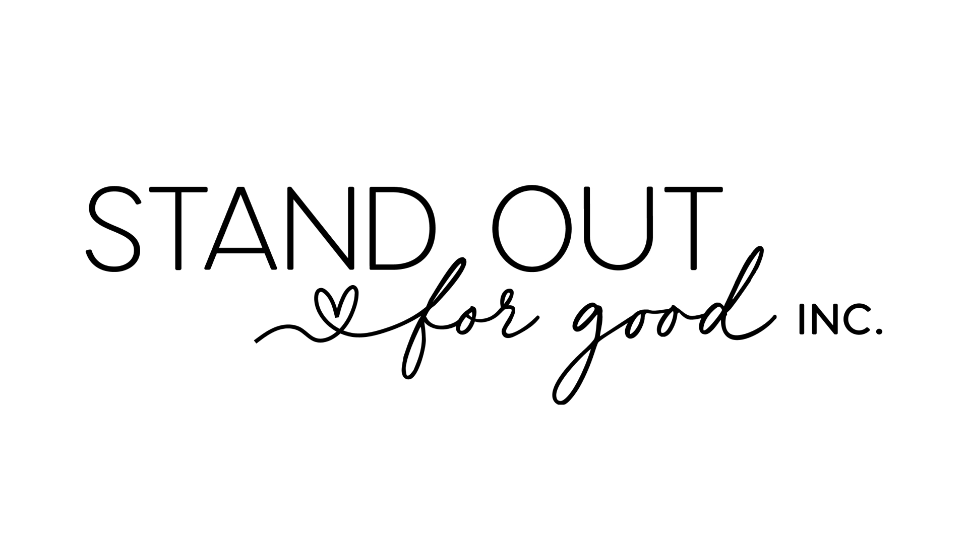 Stand Out For Good logo